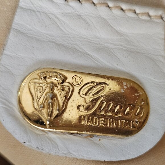 Gucci "Flora" vintage hobo bag canvas, gold shield tag, authenticity certificate - Picture 4 of 12